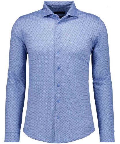 Softknit shirt with minimal design, modern fit Light