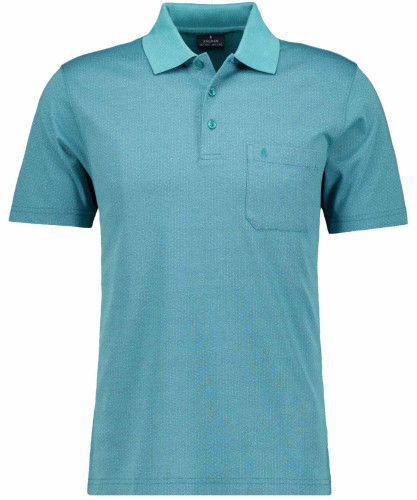 Softknit-Poloshirt Jacquard 