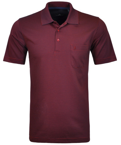 Softknit-Polo fein gestreift 