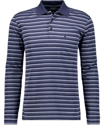 Softknit-Polo gestreift 