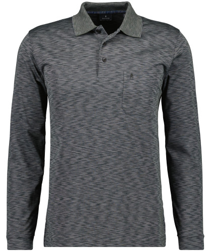 Softknit-Polo "Space dye" 