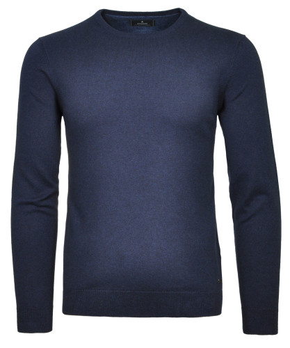 Strickpullover Baumwolle/Kaschmir Marine-070