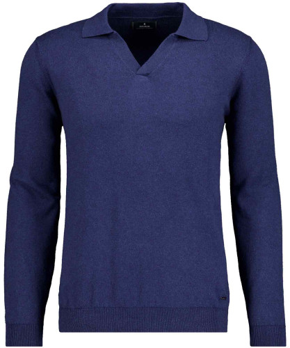 Strickpullover mit Reverskragen 