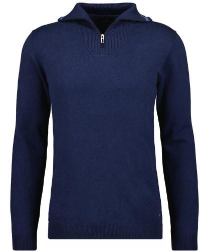 LONG & TALL RAGMAN Sweater mit stand up collar and zip Lilac-498