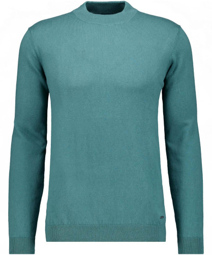 Strickpullover mit Stehkragen 