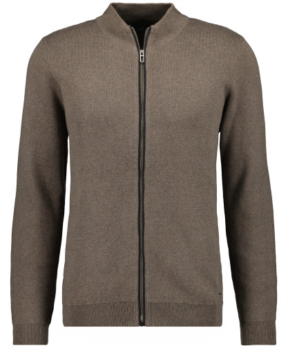 Cardigan with structure, cotton/cashmere 