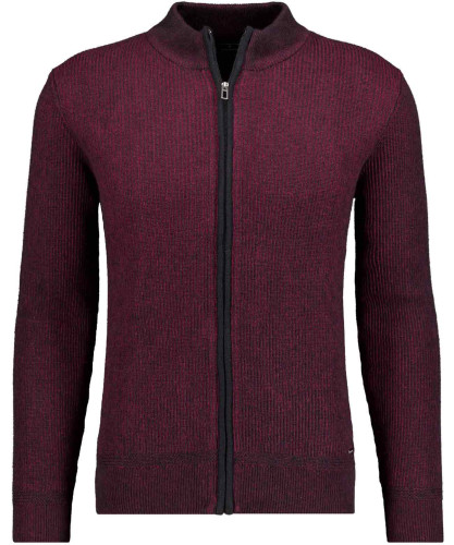 Strick-Cardigan mit Reissverschluss 