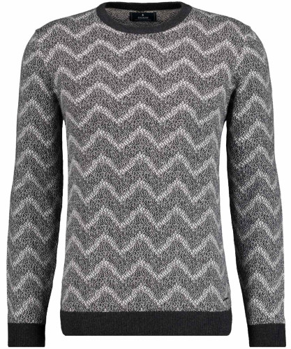 Knitted pullover Jacquard, cotton/cashmere 