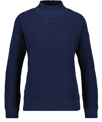 Strickpullover Stehkragen 