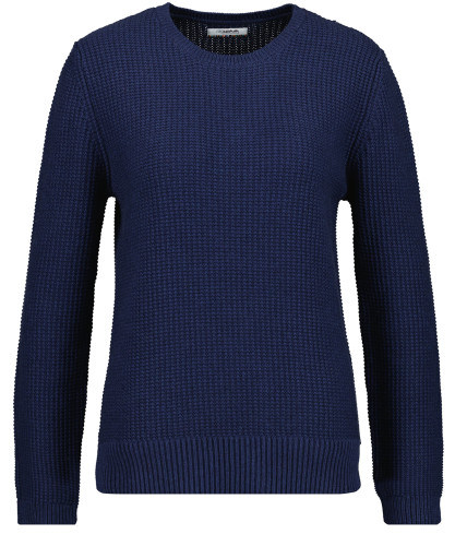 Strickpullover uni, Rundhals 