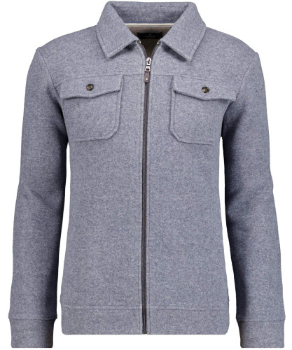Shirt jacket "boiled wool" Beige-082
