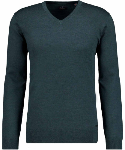 Merino-Strickpullover, V-Ausschnitt 