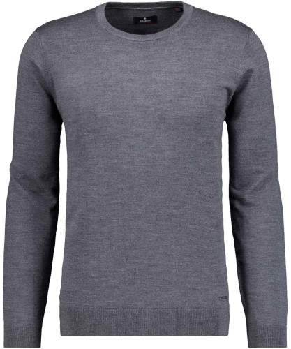 Merino-Strickpullover, Rundhals 