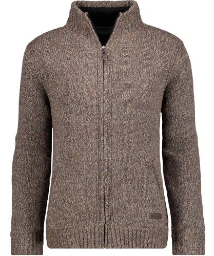  Cardigan mit Fleece-Innenfutter 