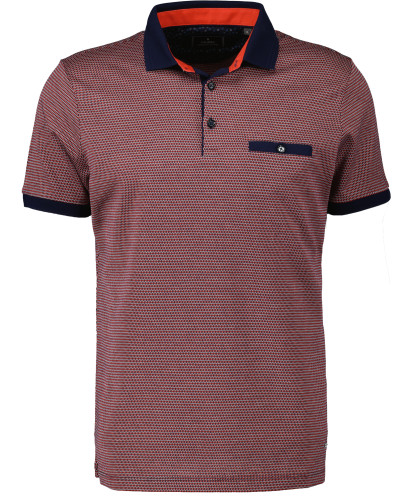 Polo 3-farbig, mercerisiert 