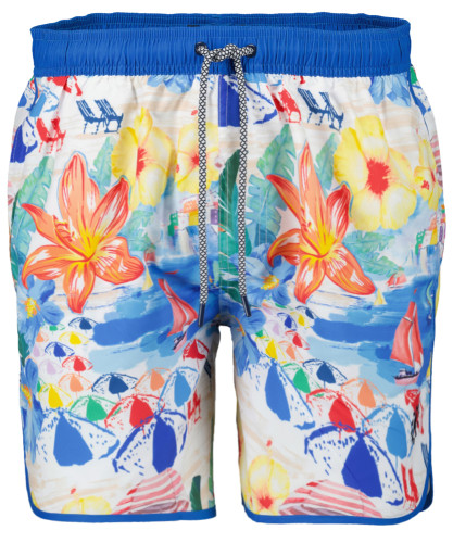 Badeshort gemustert Gemustert-914