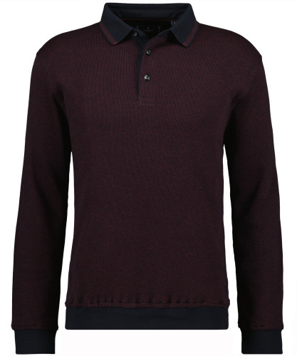 Polo-Pullover Jacquard 