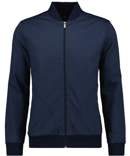 Baseball Sweatjacke Dunkelblau-711