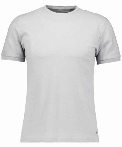 T-shirt Jacquard, mercerisierte Baumwolle 