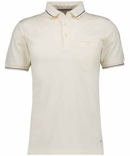Polo solid, mercerized cotton 