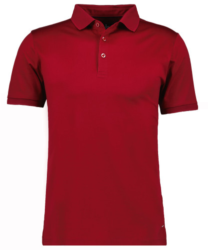 Mercerisiertes Poloshirt uni 