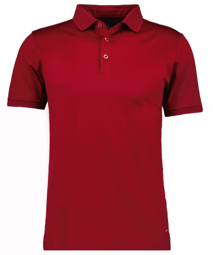 Poloshirt solid, mercericed cotton 