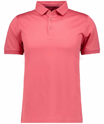 Mercerized Poloshirt uni Terracotta-694