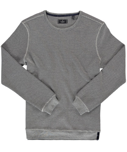 RAGMAN Herren Langarm-Shirt Rundhals Nachtblau - 3XL Basic Shirt