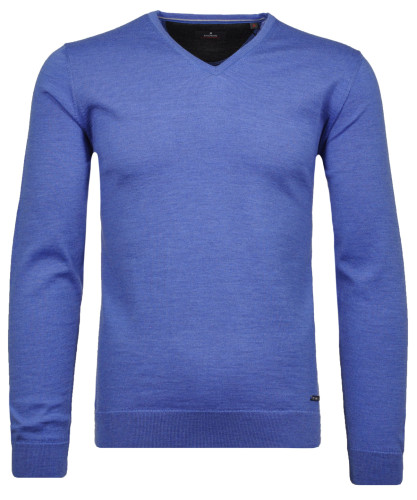 Merino-Pullover V-Ausschnitt 