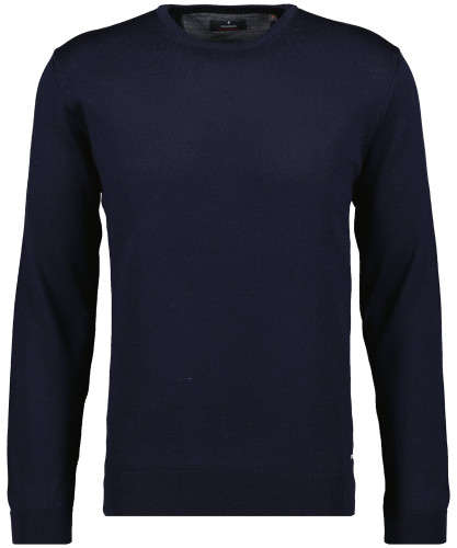 Merino-Pullover Rundhals 