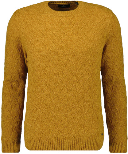 Pullover Rundhals mit Struktur Sonne-510