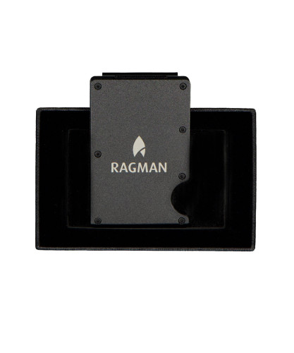 Slim Wallet mit RFID-Schutz und Money-Clip 