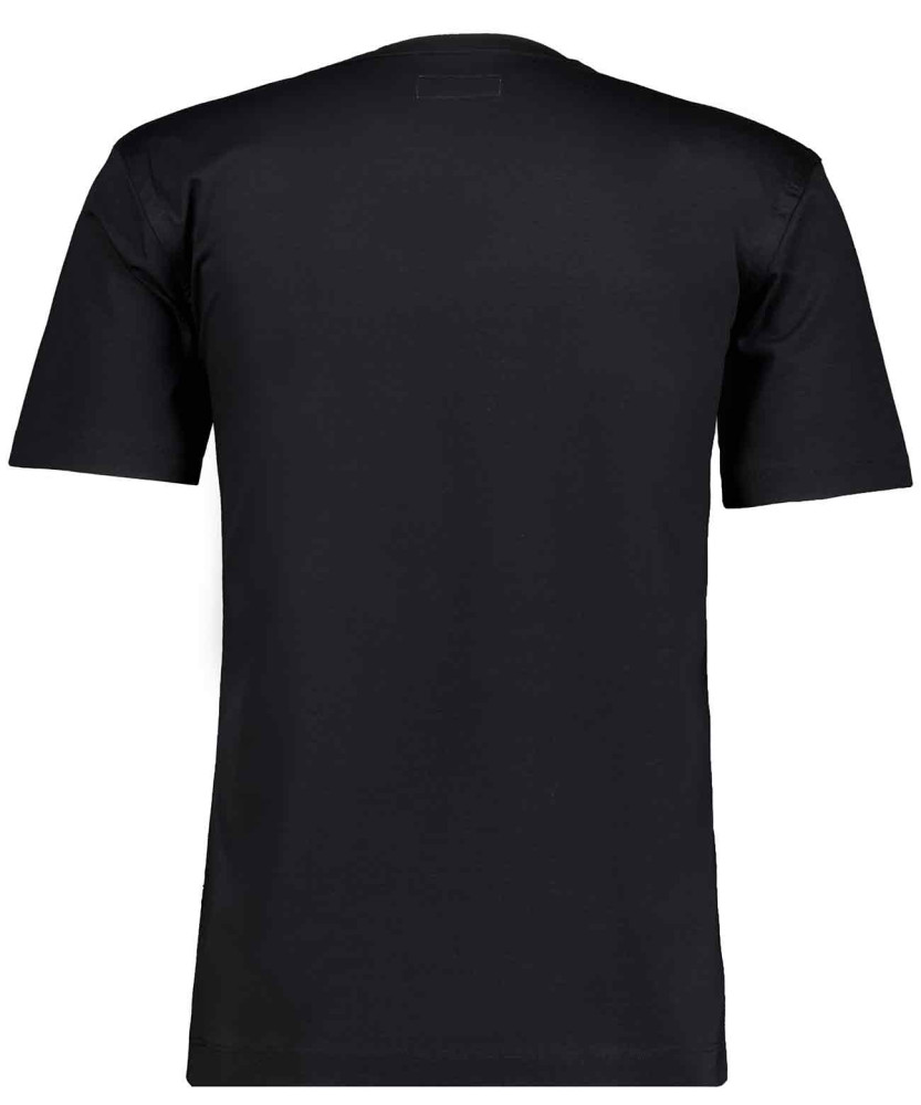 Mercirisiertes T-Shirt mit V-Ausschnitt