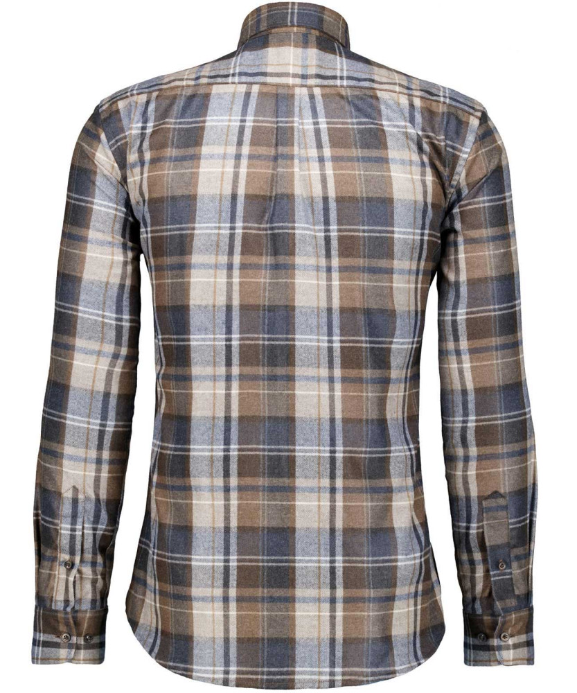 Check shirt  Ceramica, Button-down collar