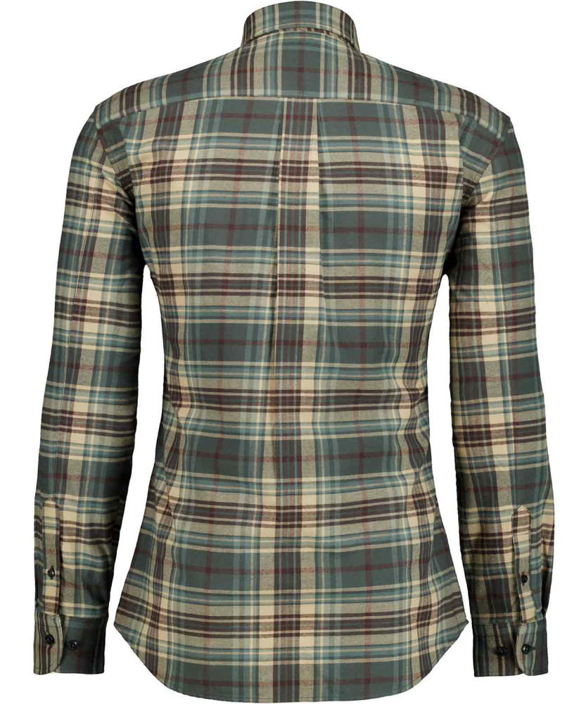 Karohemd Button-down-Kragen
