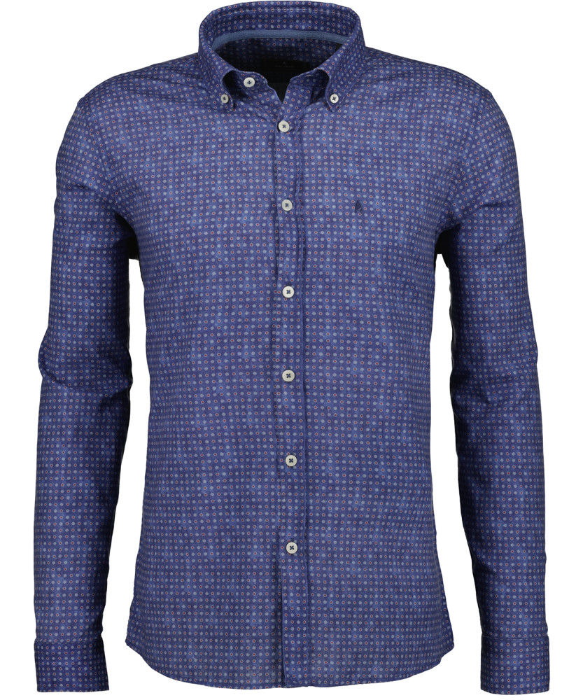 Shirt "summerblue", cotton/linen