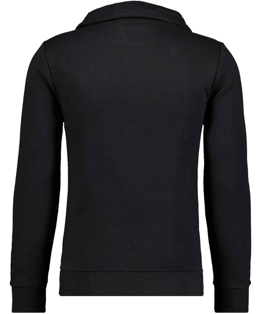 Stehkragen-Sweatjacke