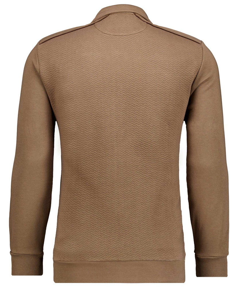 Sweat-Jacke mit Reissverschluss