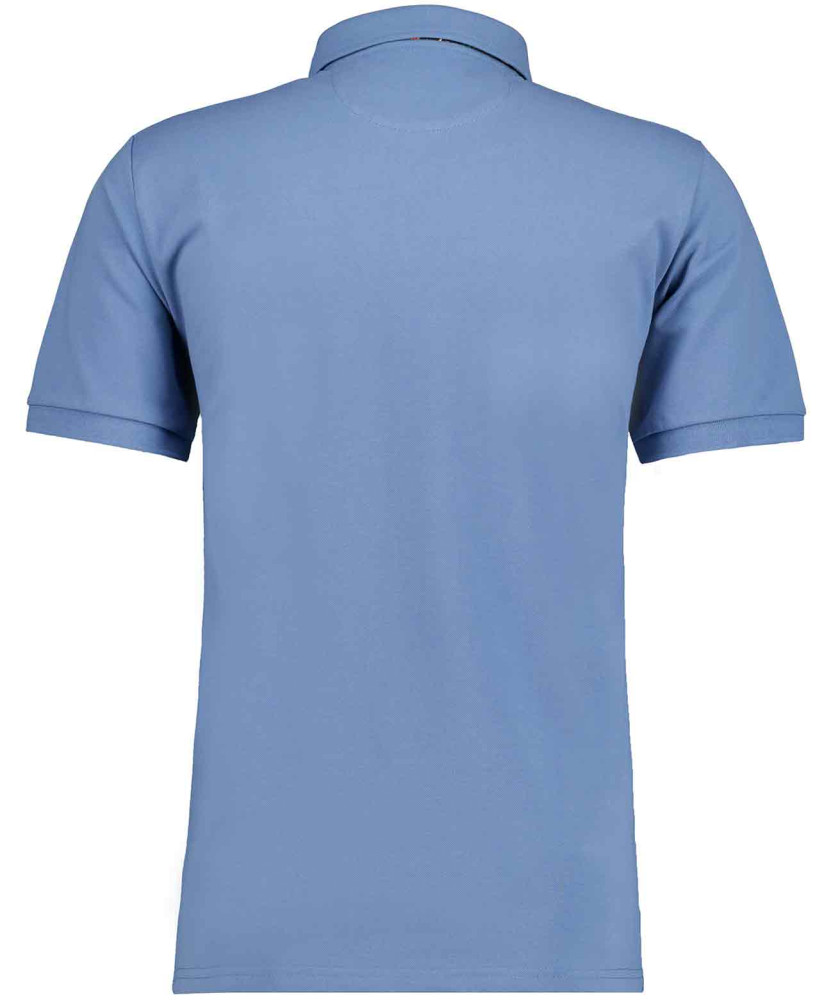 Piqué-Poloshirt uni