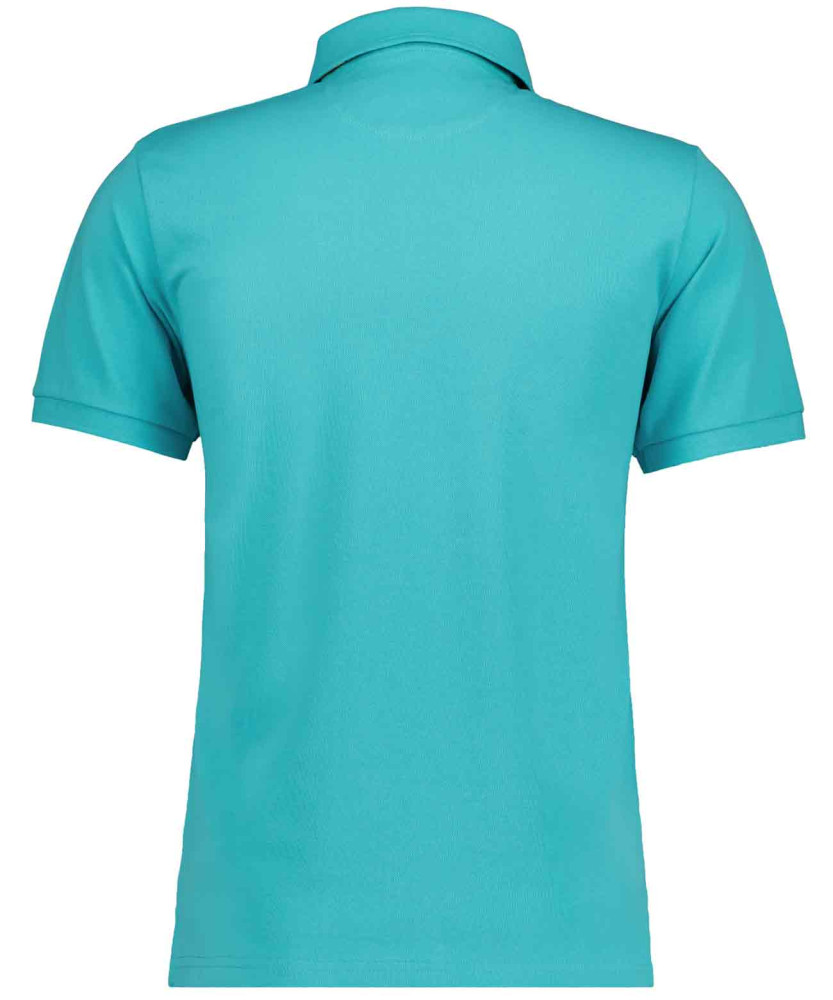 Piqué-Poloshirt uni