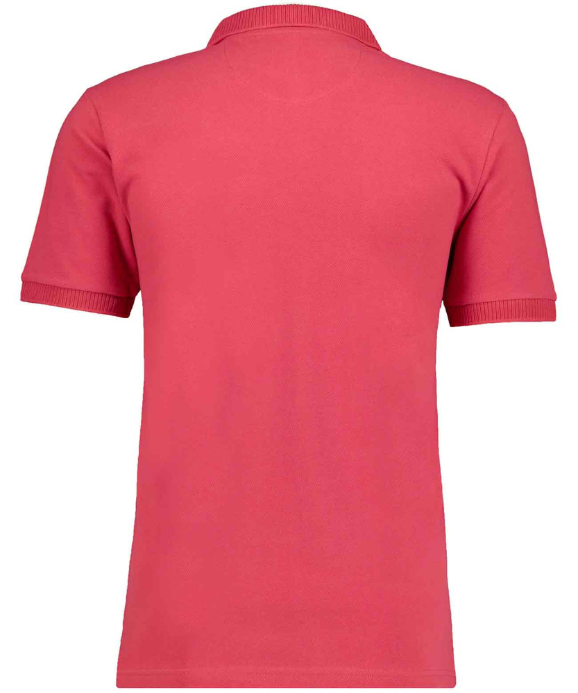Poloshirt with resort collar