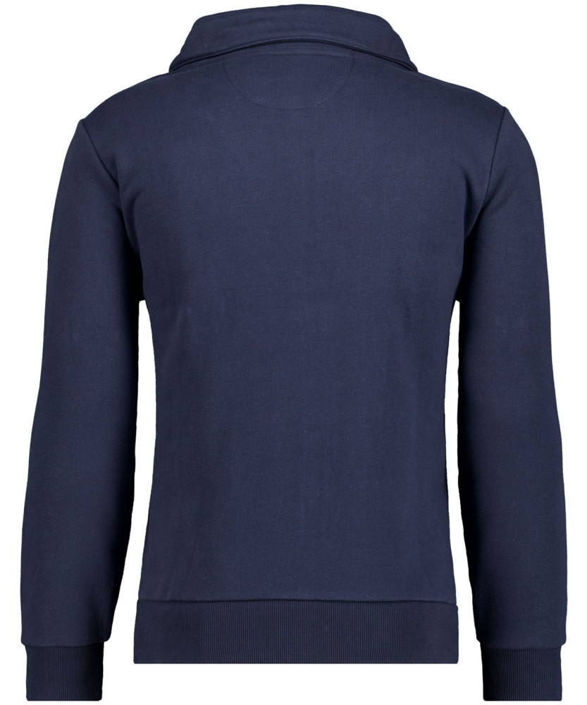Sweat-Jacke mit Stehkragen