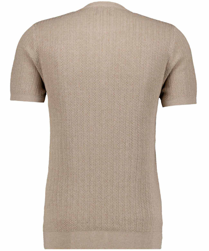 Strickpullover Rundhals, kurzarm