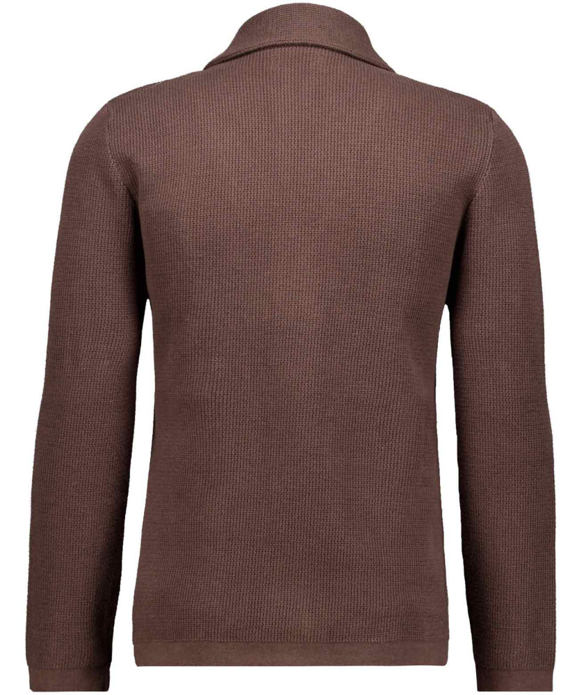 Strickjacke mit Schalkragen