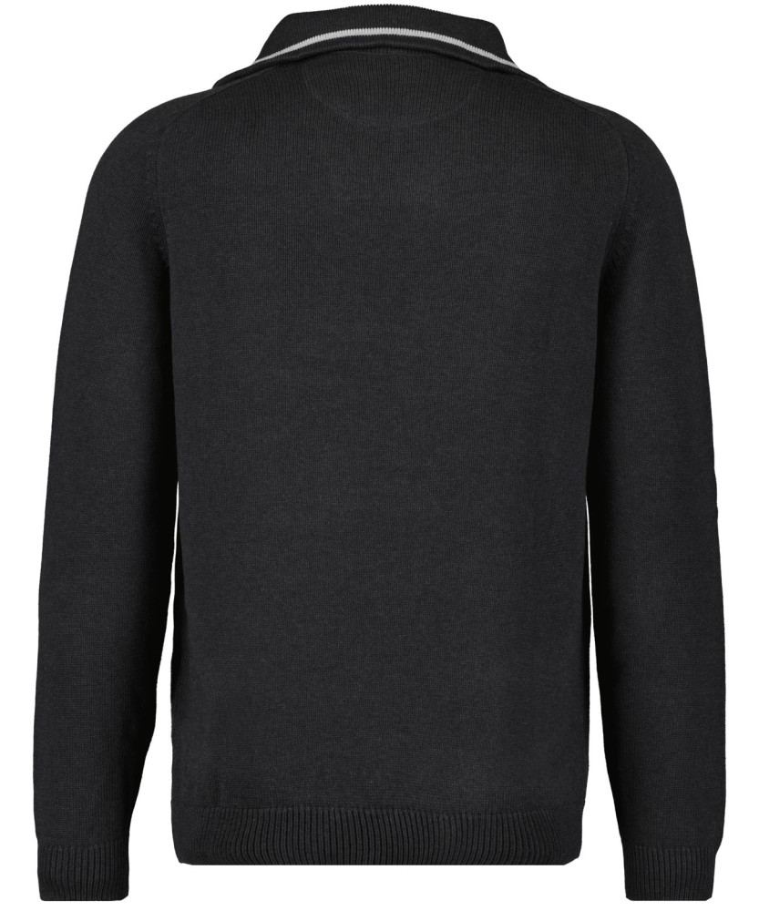 TALL Strickpullover mit Troyer-Kragen