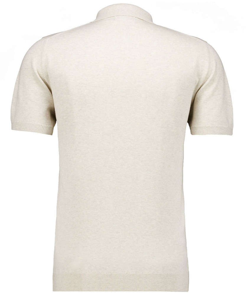 Strick-Pullover Kurzarm, Polokragen