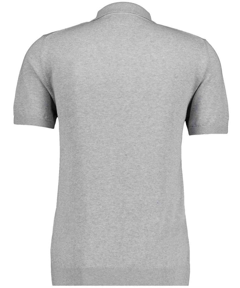 Strick-Pullover Kurzarm, Polokragen