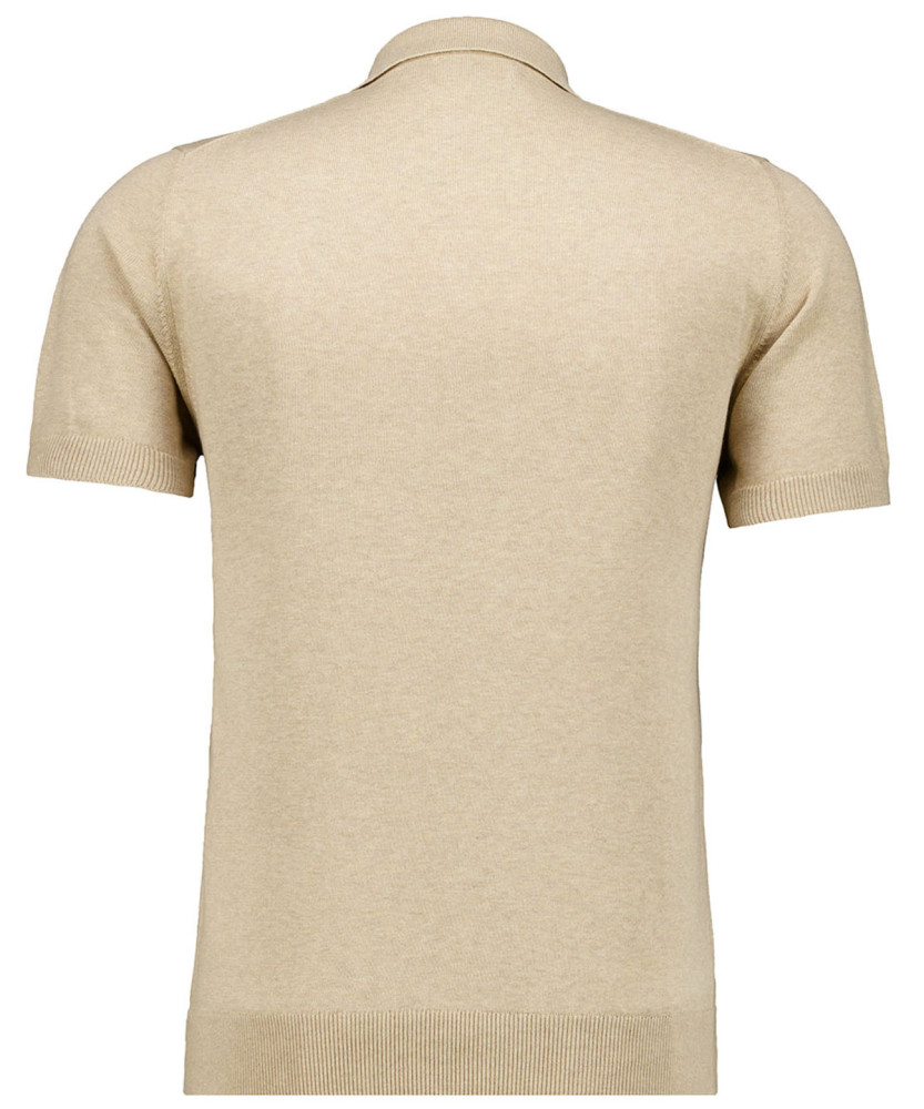 Strick-Pullover Kurzarm, Polokragen