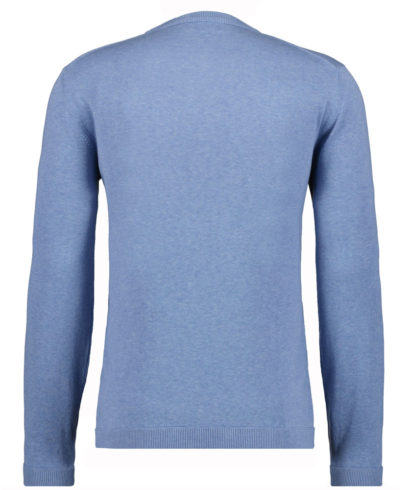 Baumwoll-Strickpullover Rundhals