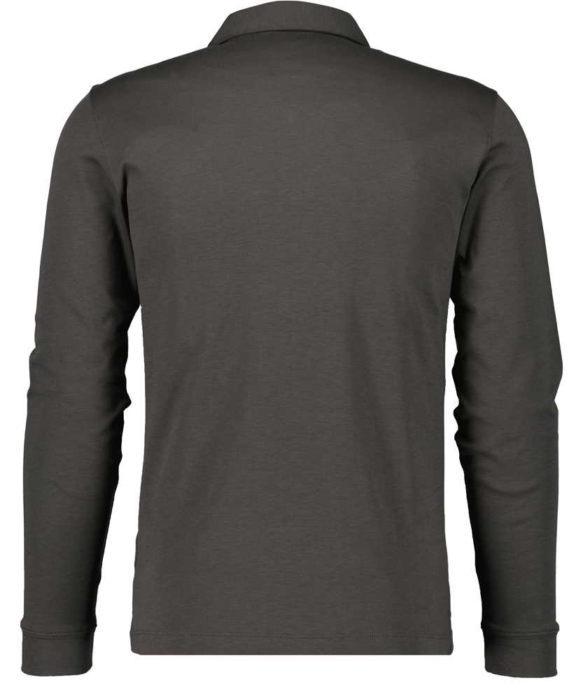 Pima Poloshirt, Langarm